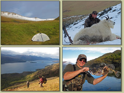 Mountain Goat Hunting - Kodiak Alaska