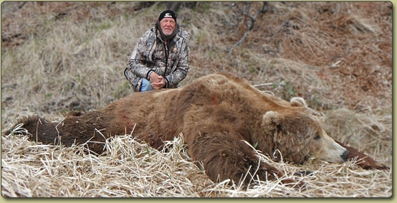 Alaska Kodiak Brown Bear - Hunter: Tom Stago
